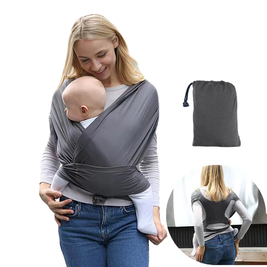 Ergonomic Baby Carrier with X-Shaped Support