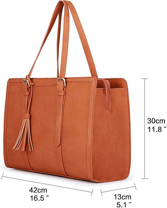 Large Capacity PU Tote Bag