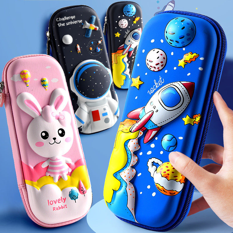 Trousse à Crayons 3D Impérméable pour Enfants
