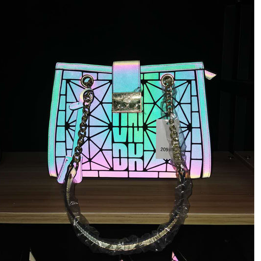 Sac Diamant Lumineux Coloré à Une Épaule