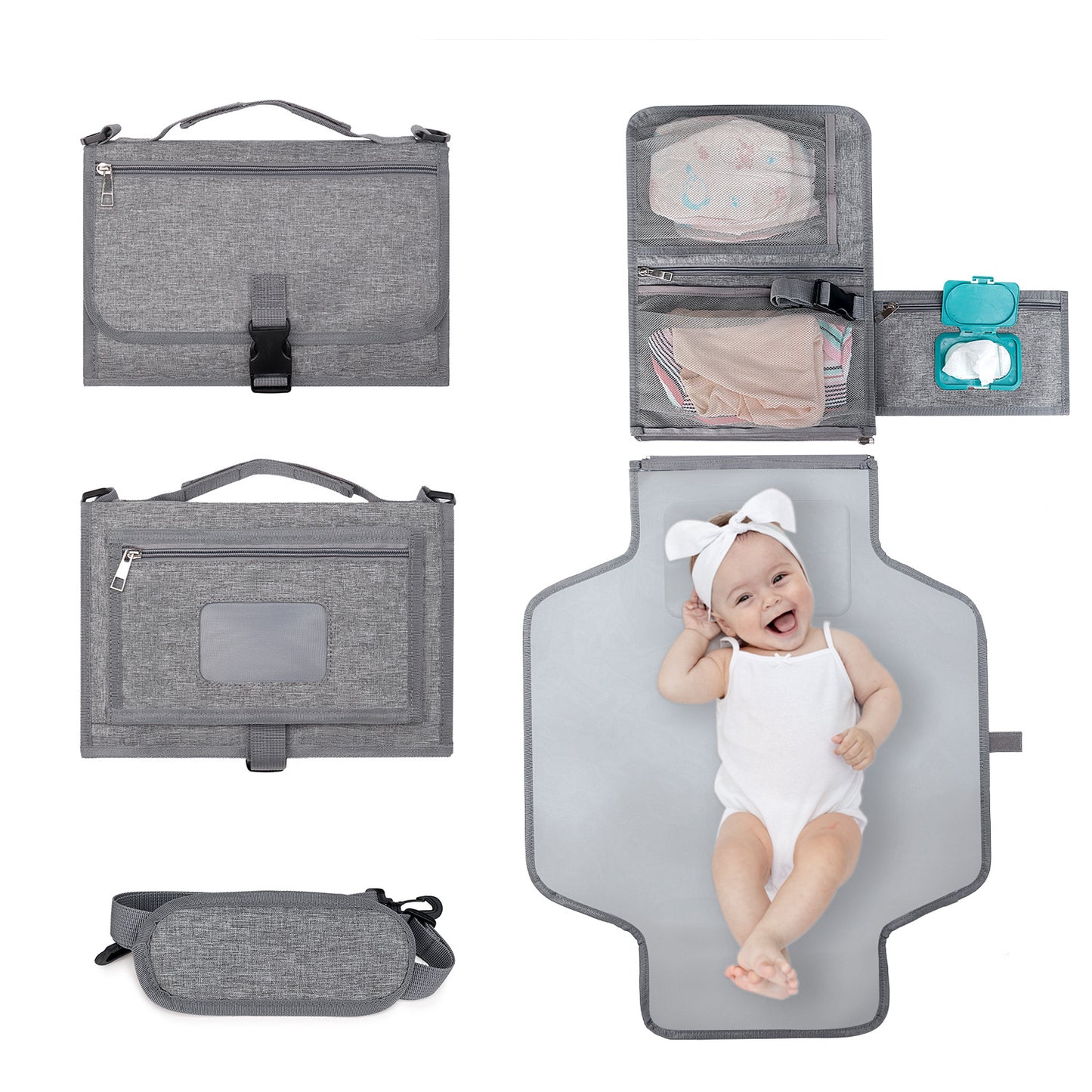 Matelas à Langer Portable pour Bébé