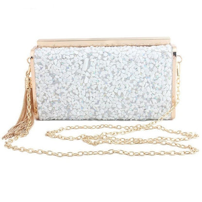 Sac Pochette de Soirée à Franges Mode Printemps Été