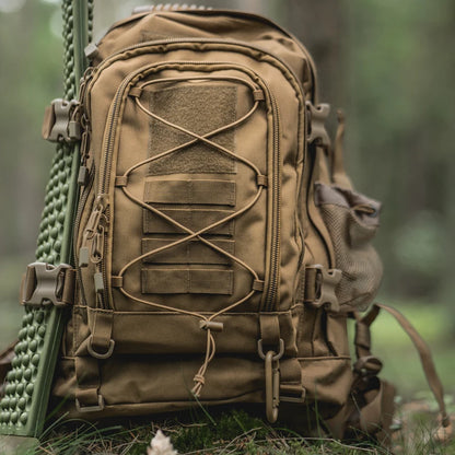 Extendable Tactical Backpack 40–65L – MOLLE System | Laptop Compartment & Water Bladder Pocket | Hiking, Camping & Hunting | 8 Colors