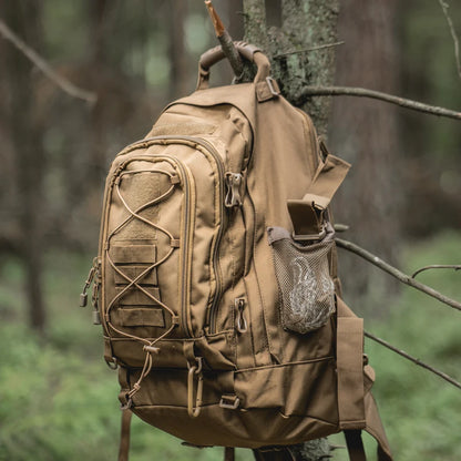 Extendable Tactical Backpack 40–65L – MOLLE System | Laptop Compartment & Water Bladder Pocket | Hiking, Camping & Hunting | 8 Colors