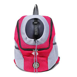 Sac à Dos Transporteur Chien & Chat – Mesh Respirant | Balade, Moto & Vélo | Tailles S, M & L