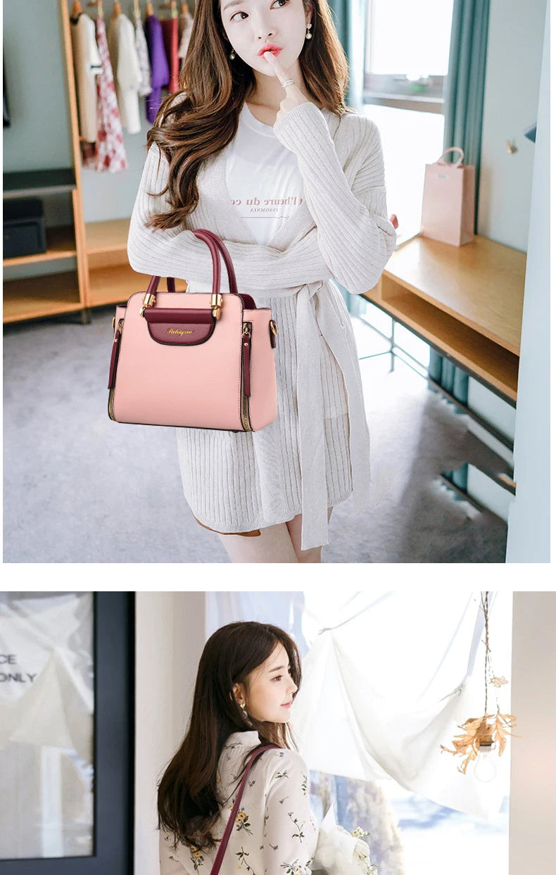 Sac à Main Tendance Femme – Style Européen, Bandoulière & Fourre-Tout en PU