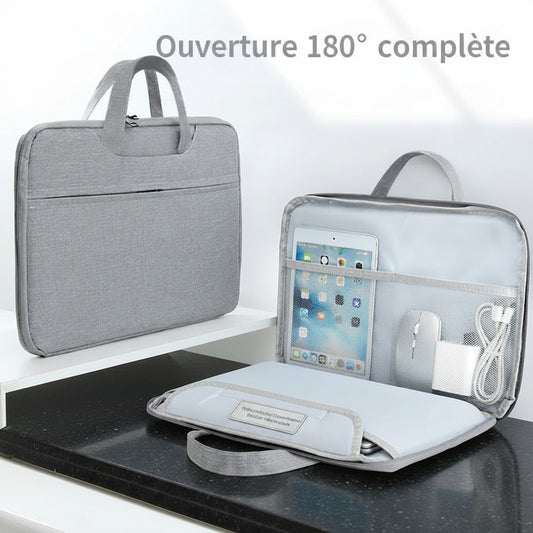 Sacoche Ordinateur Portable — Légère, Imperméable & Style Bureau