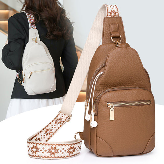 Mini Sac Carré Femme — Cuir Souple, Tendance & Polyvalent