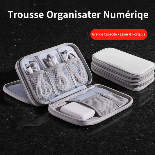 Organisateur de Voyage pour Câbles et Accessoires Électroniques - Fini le Fouillis !