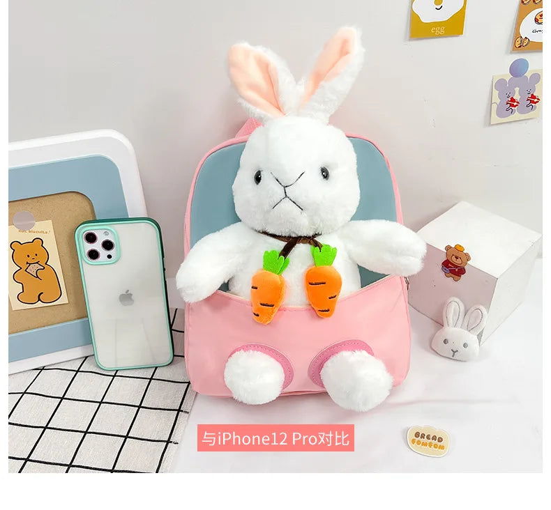 Plush Bunny Backpack for Kids — Cute, Soft, and Perfect for Preschool
