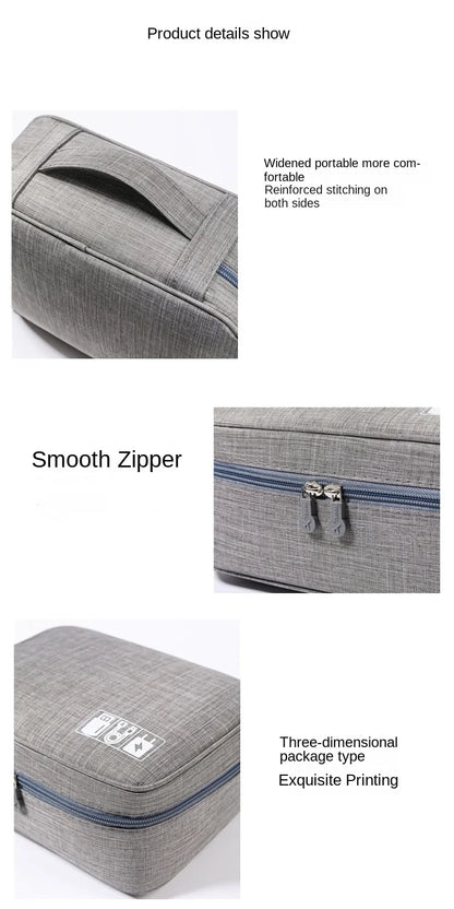 Cable Organizer Pouch – Waterproof, Portable & Multifunctional for Travel