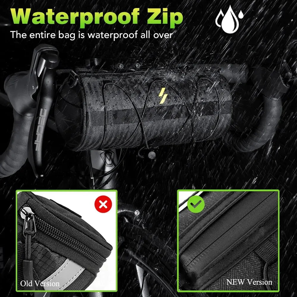 Bicycle Handlebar Bag – Large Capacity, Waterproof and Multifunctional