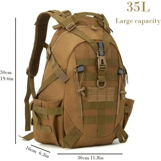 Sac à Dos Tactique 40L — Randonnée, Camping & Voyage | Homme & Femme