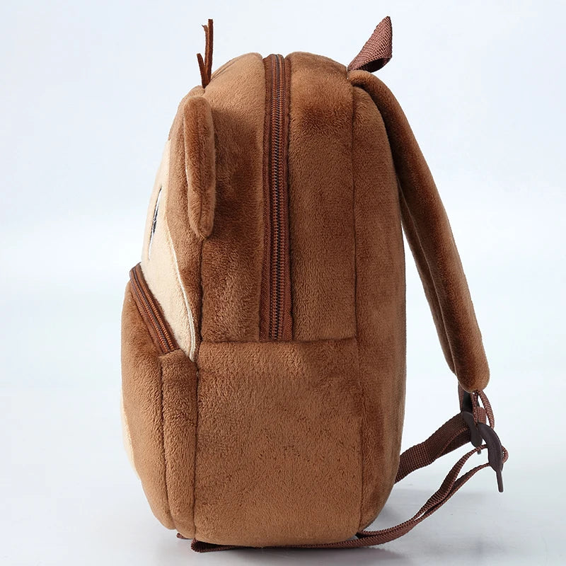 Sac à Dos Enfant Animaux – Canard, Vache, Grenouille – Grande Capacité, École et Voyage