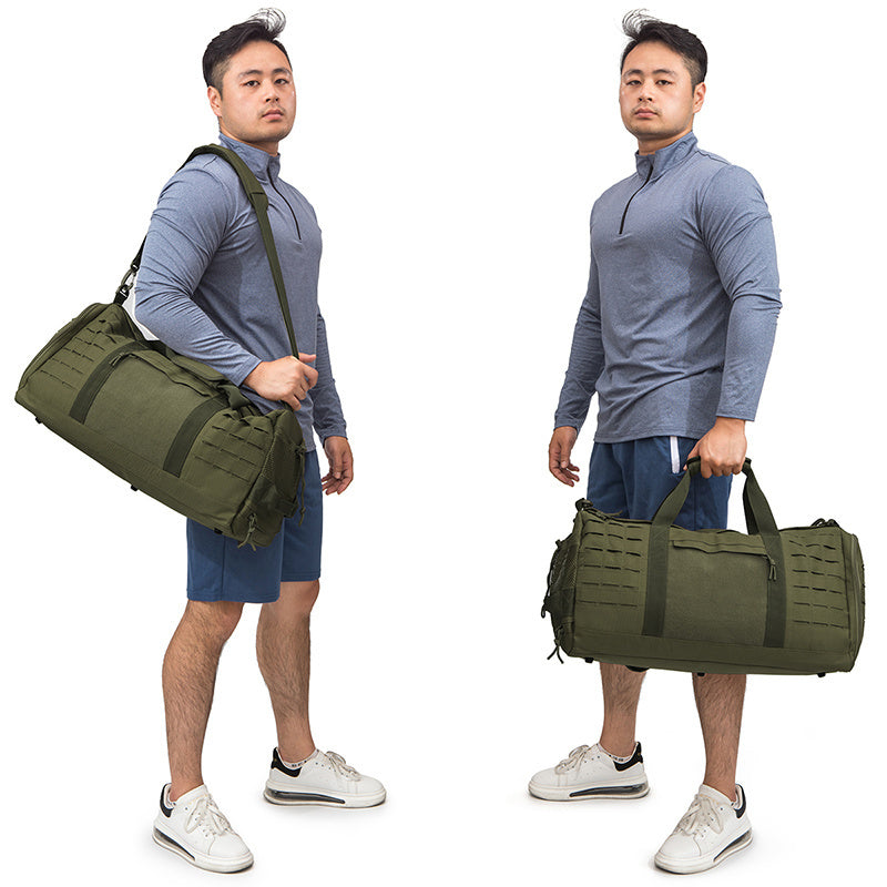 40L Tactical Duffle Bag – Gym, Travel & Weekend with Shoe Compartment