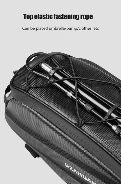 Rear Bike Pannier - Large Capacity, Foldable & Waterproof