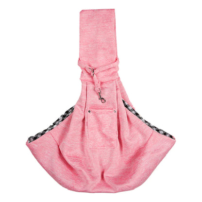 Sling Transporteur Bandoulière en Toile Chien & Chat – Mains Libres | Jusqu’à 7,5 kg | Chihuahua, Caniche & Teddy