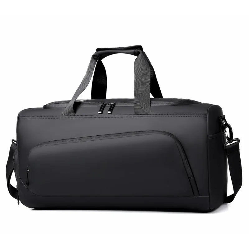 PU Travel Bag – Large Capacity, Multi-Compartment & Shoe Storage