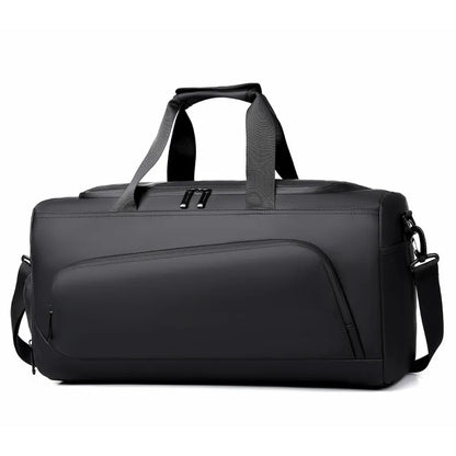 PU Travel Bag – Large Capacity, Multi-Compartment & Shoe Storage