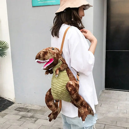 Dinosaur Kids Backpack - Cute Korean Style Animal Bag