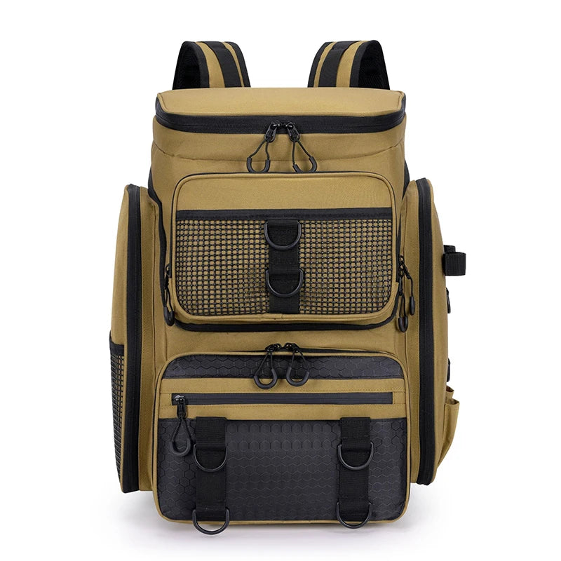 Scione Fishing Backpack - Multifunctional with Rod Holders