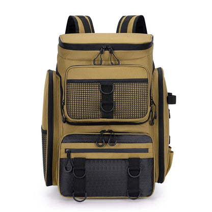 Scione Fishing Backpack - Multifunctional with Rod Holders