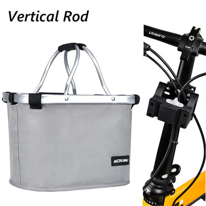 Panier Transporteur Vélo en Alliage d’Aluminium – Petit Chien & Chat | Imperméable & Durable | Chihuahua, Yorkshire, Shih Tzu