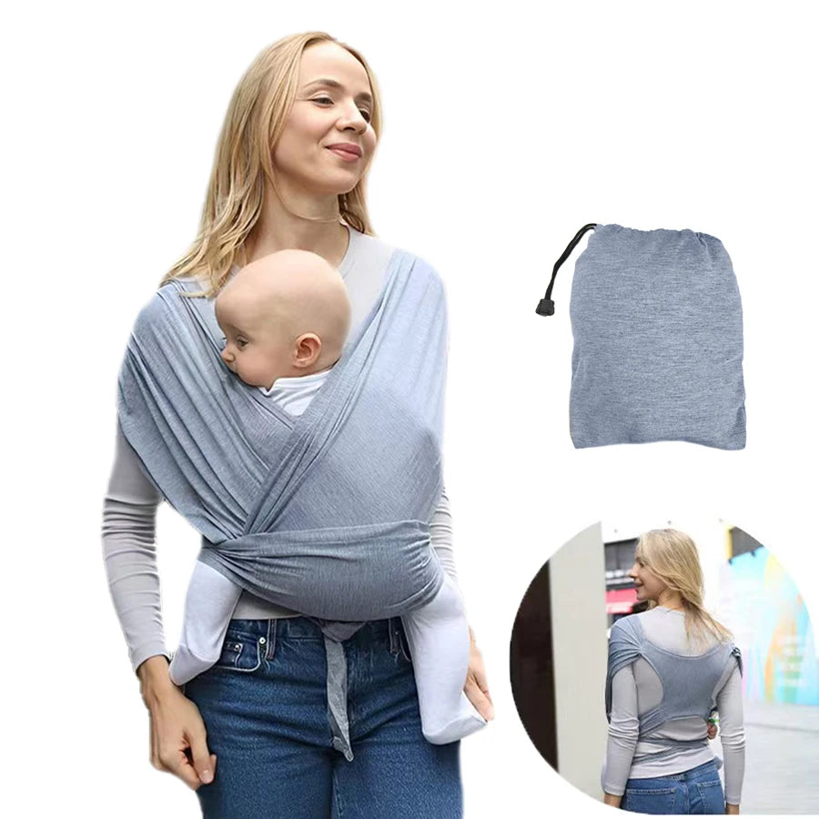 Ergonomic Baby Carrier with X-Shaped Support