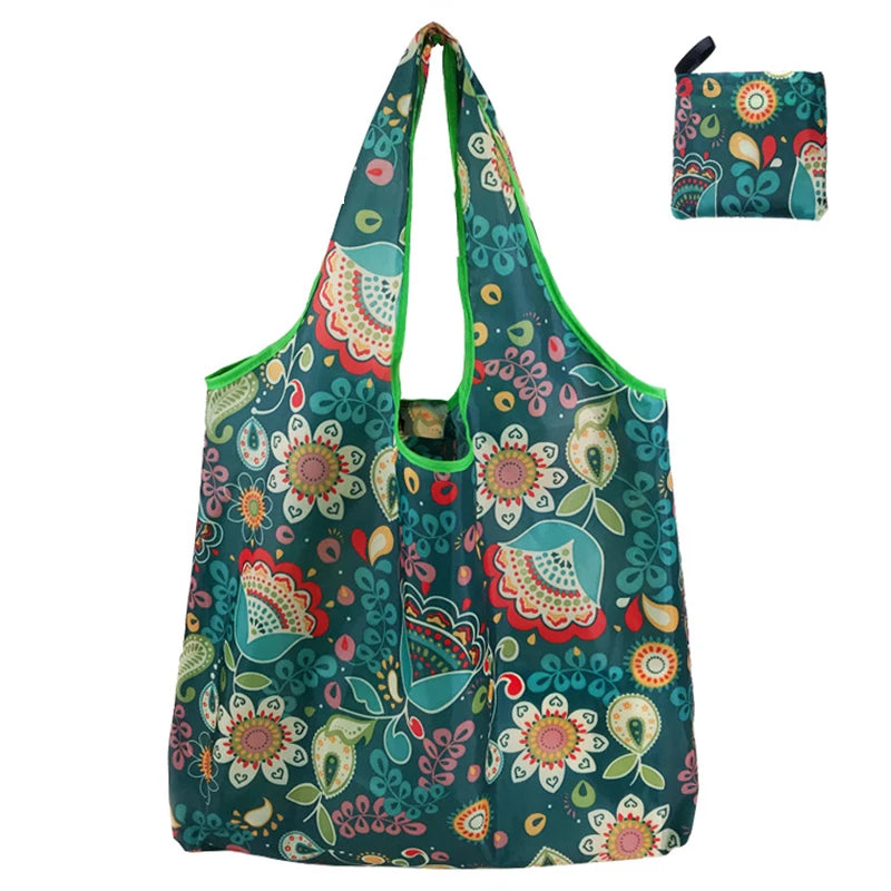 Grand sac réutilisable pliable – Écologique, 20 kg, lavable en machine