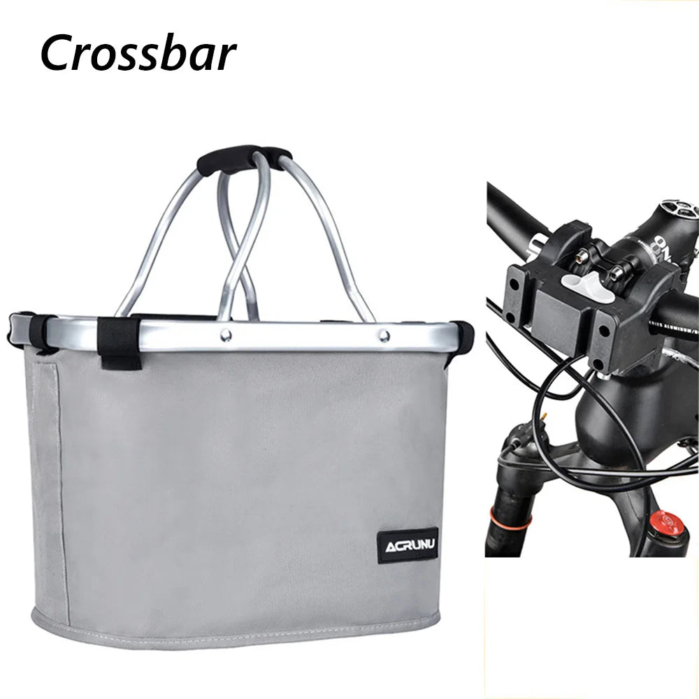 Panier Transporteur Vélo en Alliage d’Aluminium – Petit Chien & Chat | Imperméable & Durable | Chihuahua, Yorkshire, Shih Tzu