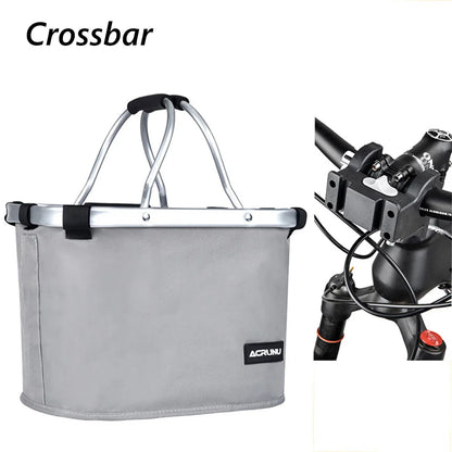 Panier Transporteur Vélo en Alliage d’Aluminium – Petit Chien & Chat | Imperméable & Durable | Chihuahua, Yorkshire, Shih Tzu