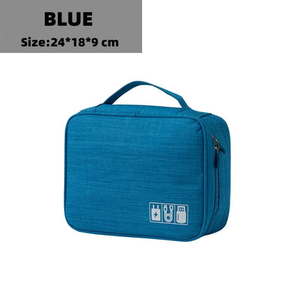 Cable Organizer Pouch – Waterproof, Portable & Multifunctional for Travel