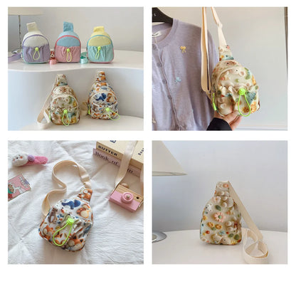 Kids' Small Chest Bag – Cute Cartoon Crossbody for Boys and Girls