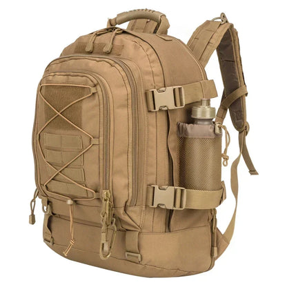 60L Waterproof Tactical Military Backpack – MOLLE System | Hiking, Camping & Hunting | 8 Colors