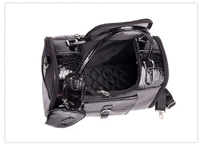 Sac Transporteur Chien & Chat – Bandoulière en Cuir PU | Taille S & M | Chihuahua & Petits Chiens