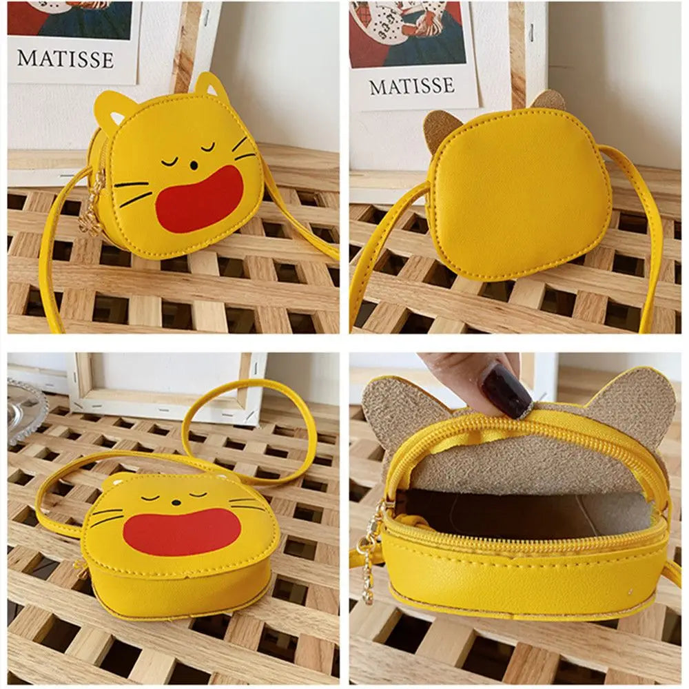 Mini Sac Bandoulière Enfant Cartoon – Mignon, Léger et Polyvalent (8 ans et +)
