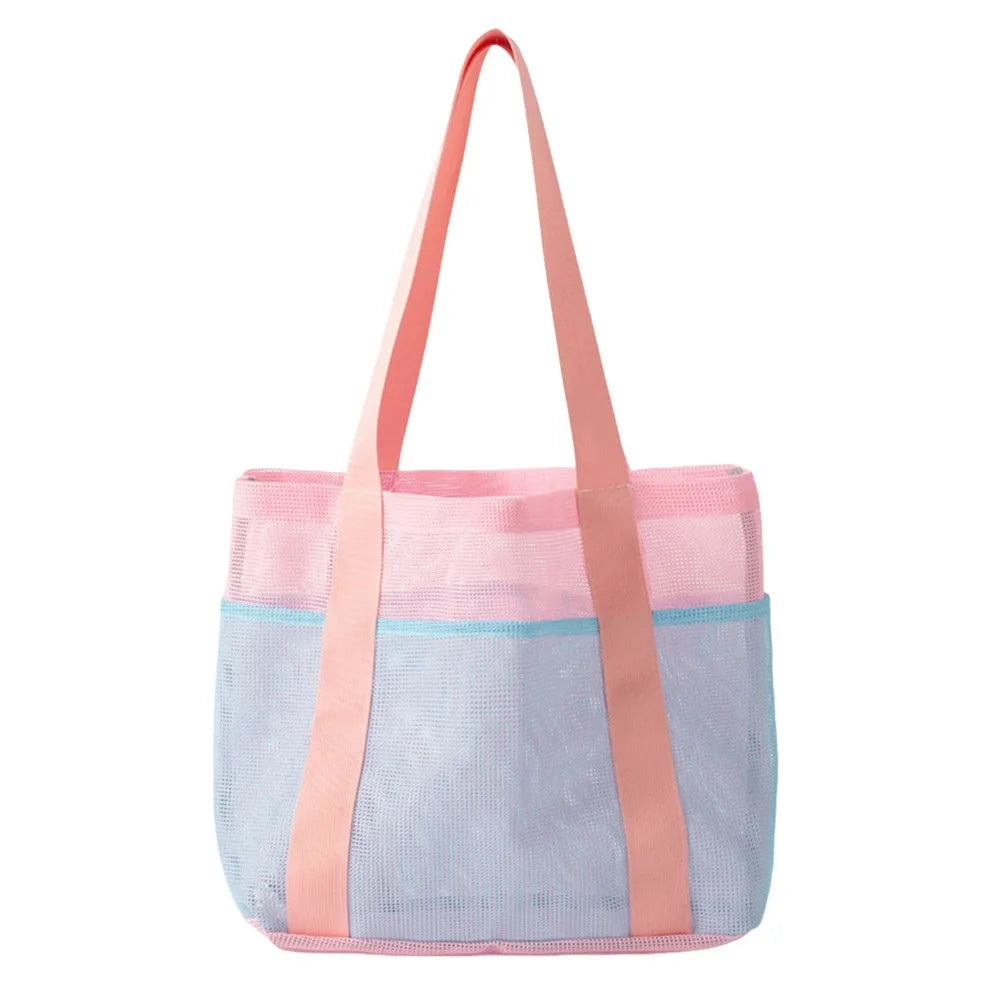 Sac filet de plage grande capacité — léger, pliable et polyvalent