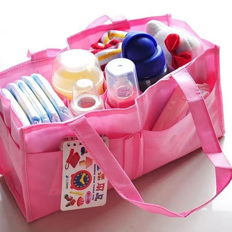 The Mom Essential — Multifunctional Diaper Bag Organizer