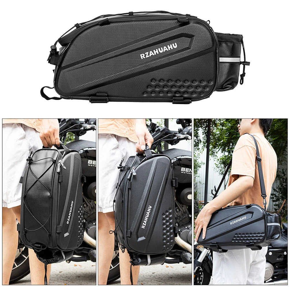 Rear Bike Pannier - Large Capacity, Foldable & Waterproof