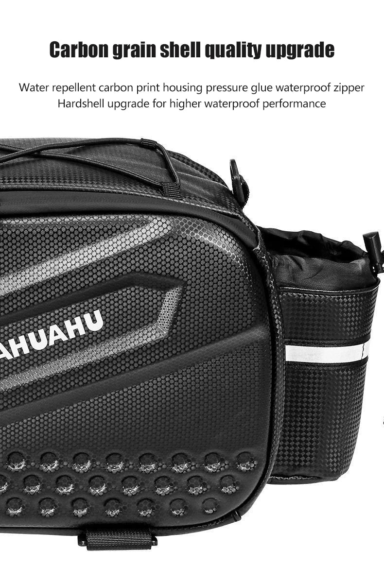 Rear Bike Pannier - Large Capacity, Foldable & Waterproof