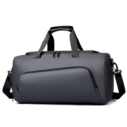 PU Travel Bag – Large Capacity, Multi-Compartment & Shoe Storage