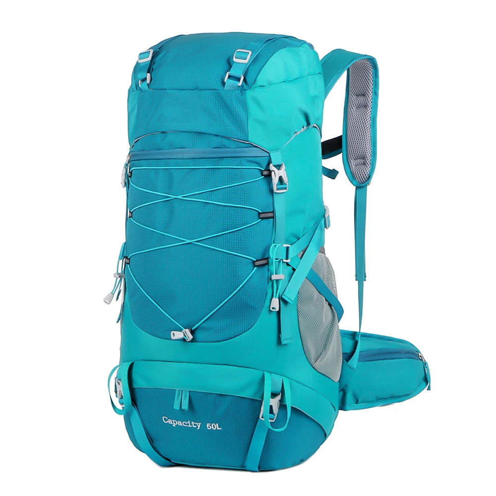 WESTTUNE 50L Hiking Backpack with Rain Cover