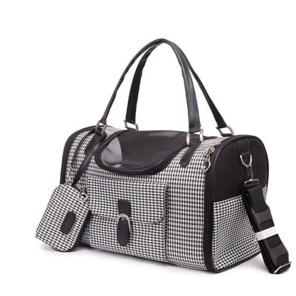 Sac Transporteur Chien & Chat – Bandoulière en Cuir PU | Taille S & M | Chihuahua & Petits Chiens