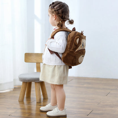 Sac à Dos Enfant Animaux – Canard, Vache, Grenouille – Grande Capacité, École et Voyage