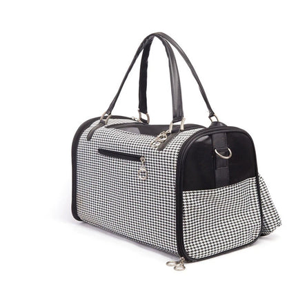Sac Transporteur Chien & Chat – Bandoulière en Cuir PU | Taille S & M | Chihuahua & Petits Chiens