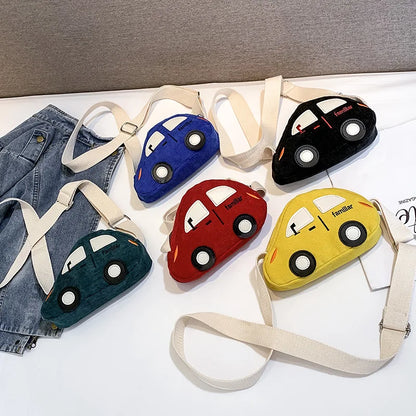Mini Sac Bandoulière Enfant en Forme de Voiture – Mignon et Pratique