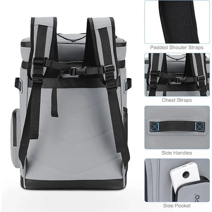 30L Insulated Backpack — Waterproof & Leakproof | Camping, Beach & Picnic