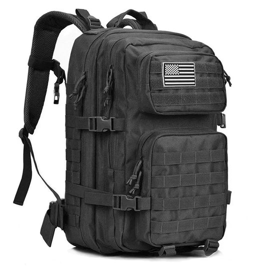 Sac à Dos Tactique 50L Imperméable – Grande Capacité Multifonction | Voyage, Randonnée & Sport Outdoor | Unisexe