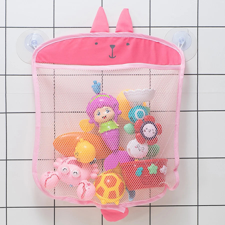Baby Bath Toy Storage Net Bear Design