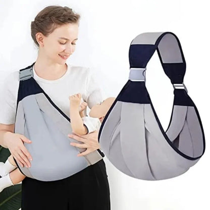 Écharpe Porte-Bébé à Anneau Ring Sling – Multifonction & Ergonomique | Nouveau-Né à Bambin | Coton Doux